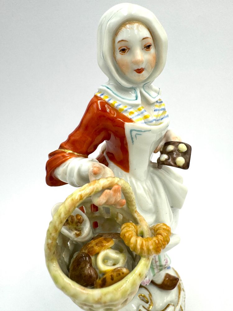 Meissen - Les Cris De Paris, Vendeuse en pâtisserie