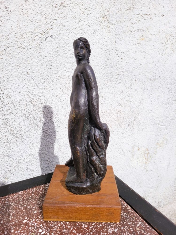 G Kolbic, Femme Nue En Bronze, early 20th century