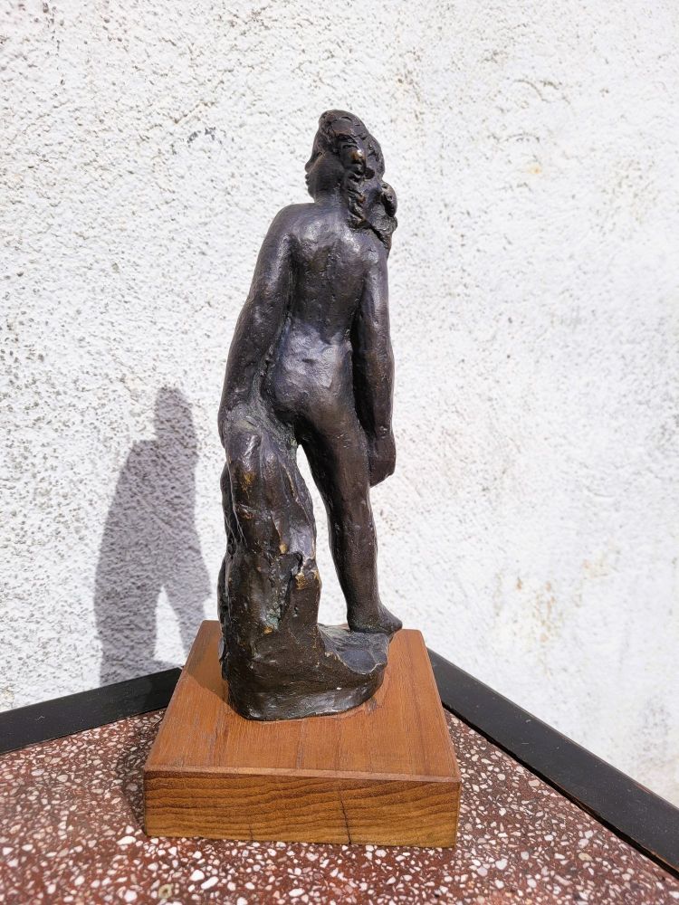 G Kolbic, Femme Nue En Bronze, early 20th century