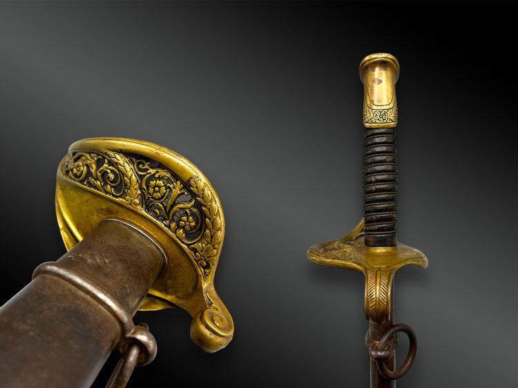 SABRE d'adjudants d'infanterie modèle 1845 - France - 1915