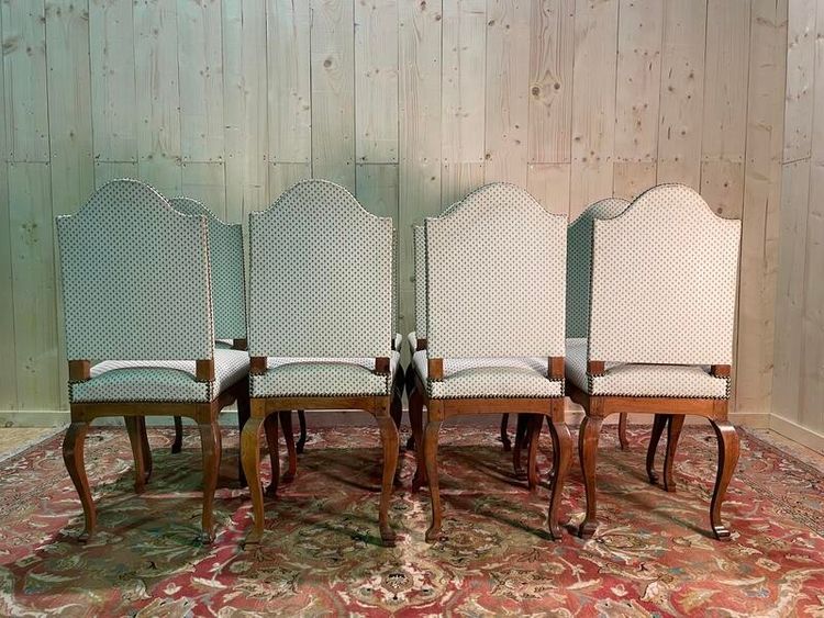 Suite de 8 chaises Hollandaises 