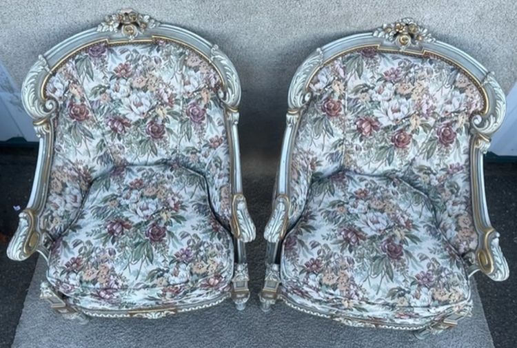 Pair of armchairs