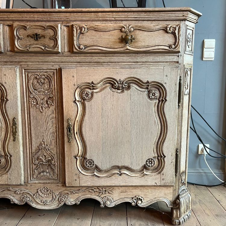 Louis XV Style Stripped Oak Liège Buffet