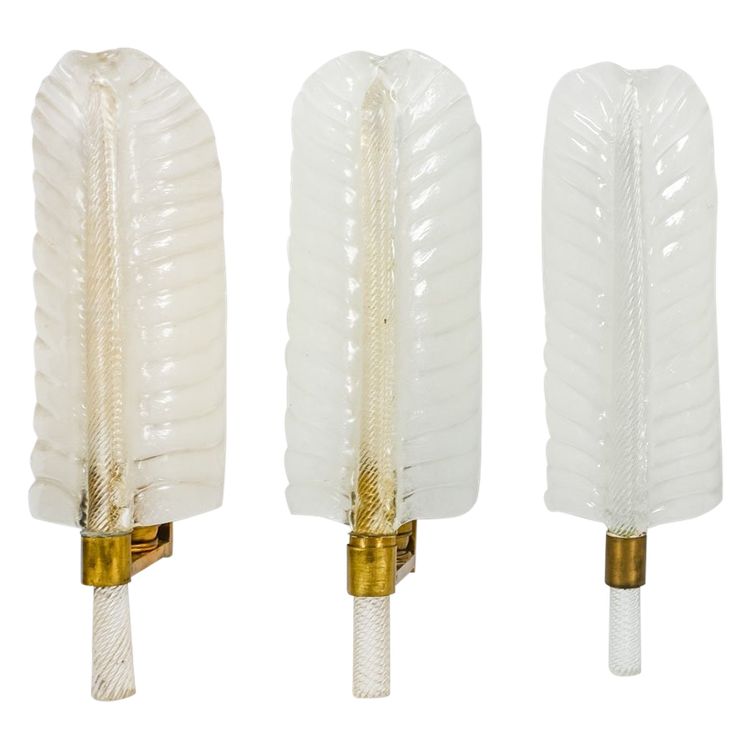 Set of 4 wall lights by André Arbus for VERONESE, 1950s