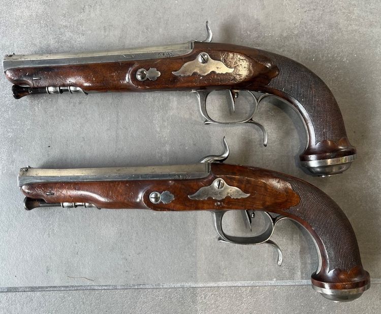 Pair of pistols from Duon in Nancy