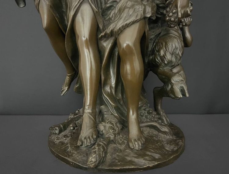 Bronze Statue after Clodion (1738-1814, Paris), Claude Michel.