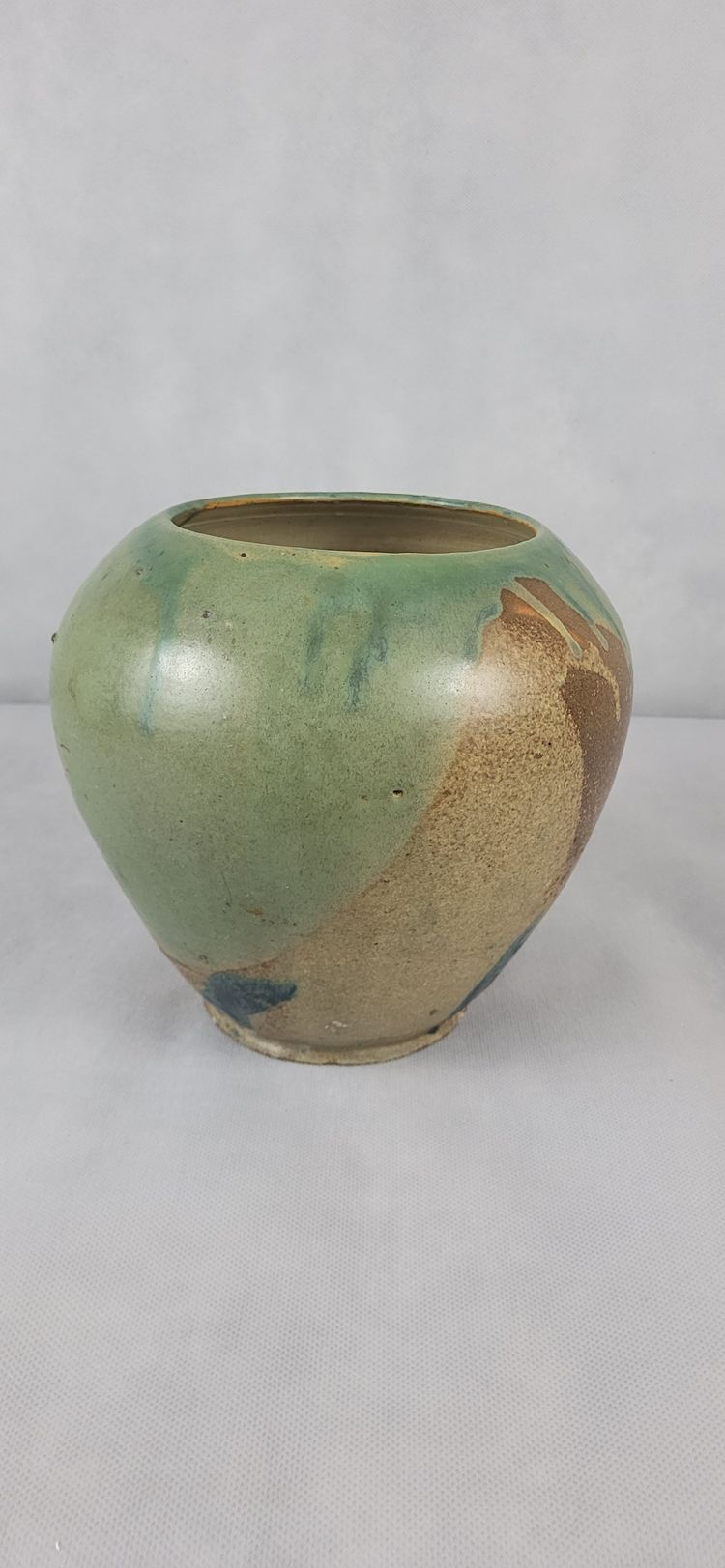 Lucien Arnaud Puisaye stoneware vase 1920s