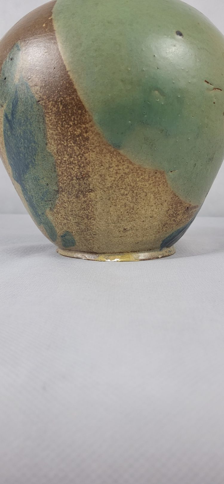 Lucien Arnaud Puisaye stoneware vase 1920s