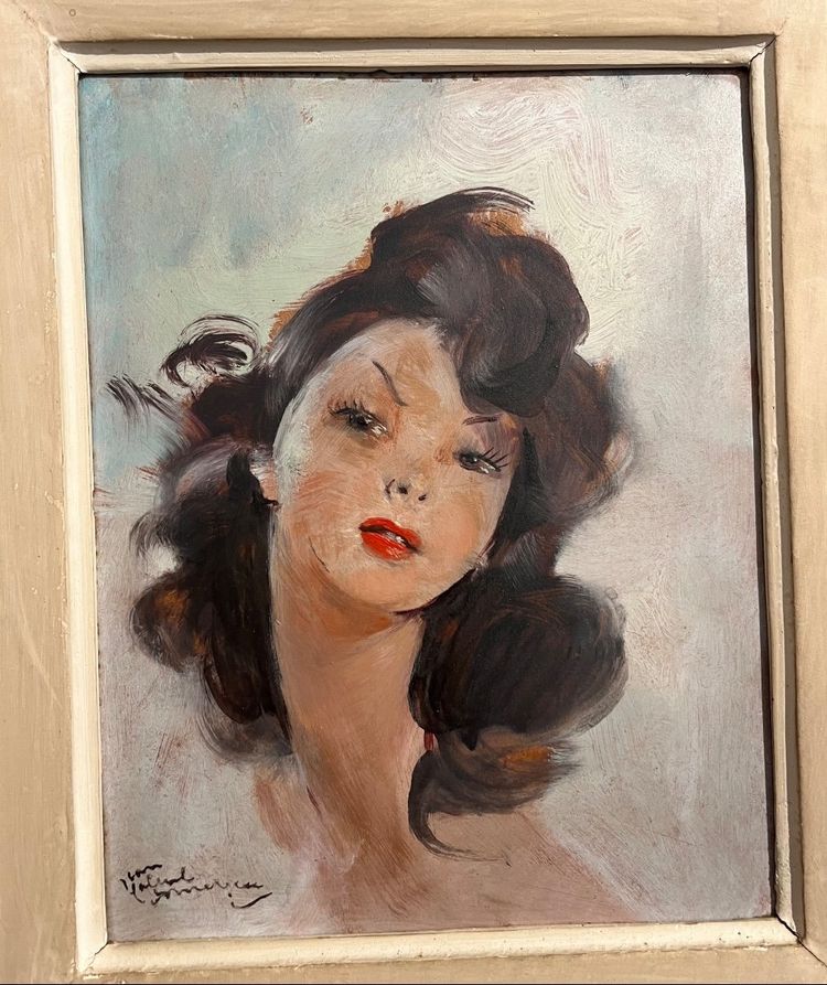 Painting by Jean Gabriel Domergue (1889-1962)