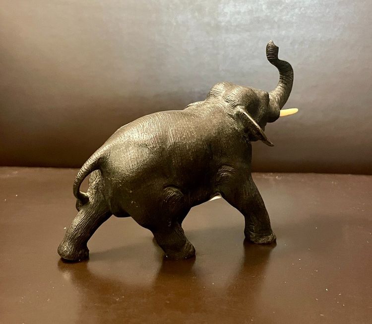 Bronze elephant, 19th Century