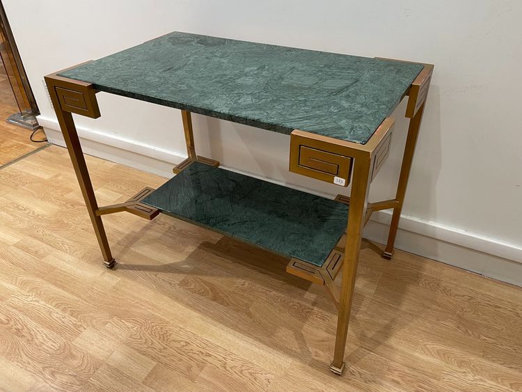 Marcel COARD (1889–1975), rare two-tier console table, signed