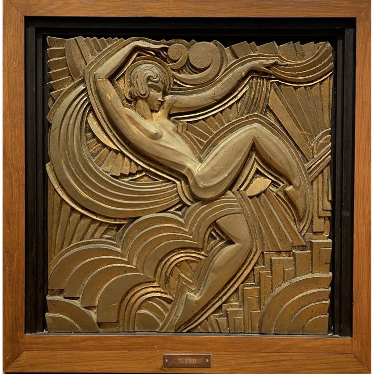 Maurice PICAUD, known as PICO (1900–1977), “Dancer,” bas-relief