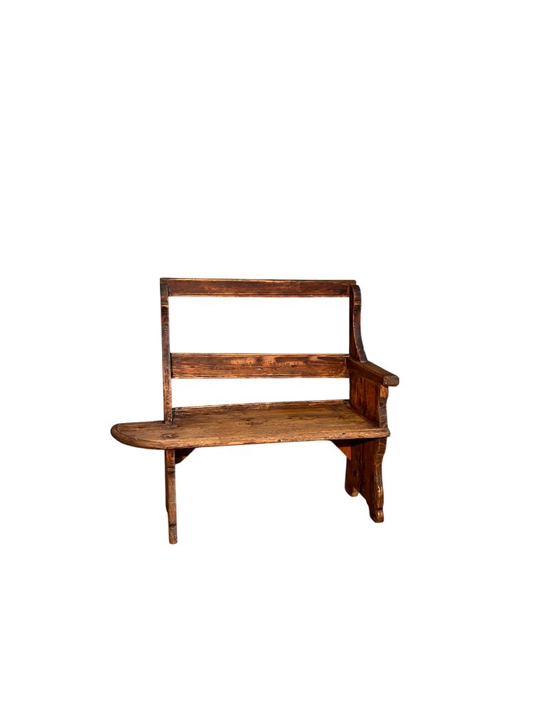 1800's fir bench