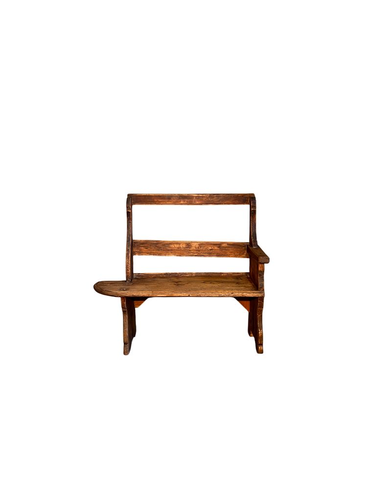 1800's fir bench