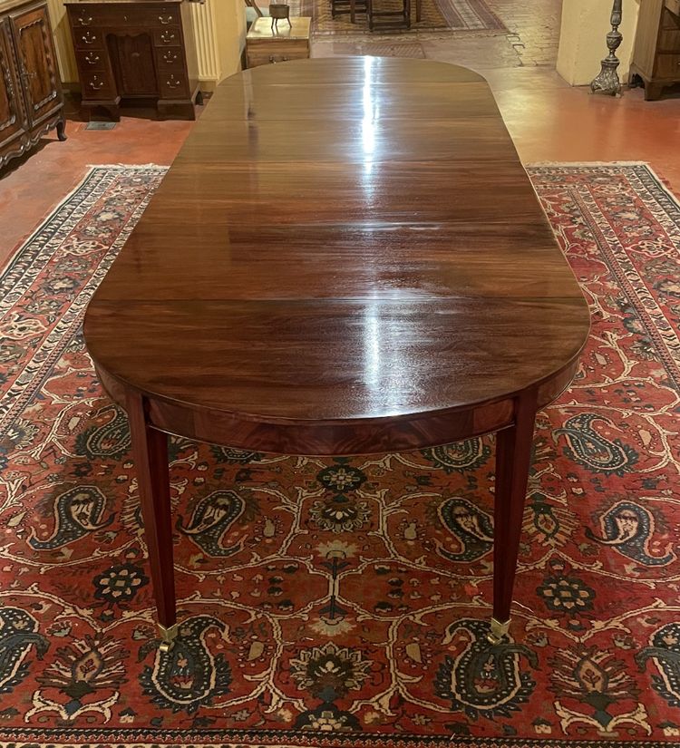 Louis XVI Mahogany Dining Table