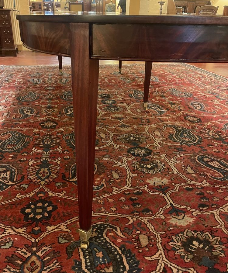 Louis XVI Mahogany Dining Table