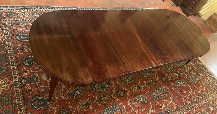 Louis XVI Mahogany Dining Table