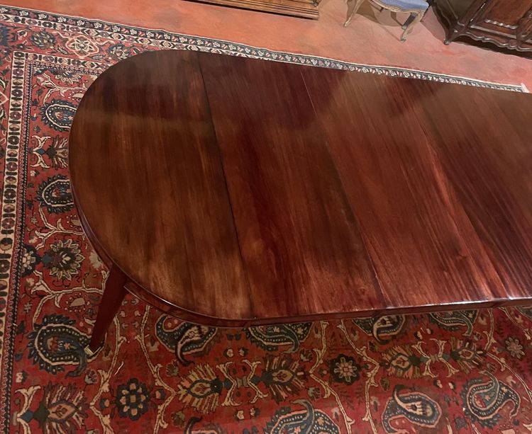 Louis XVI Mahogany Dining Table