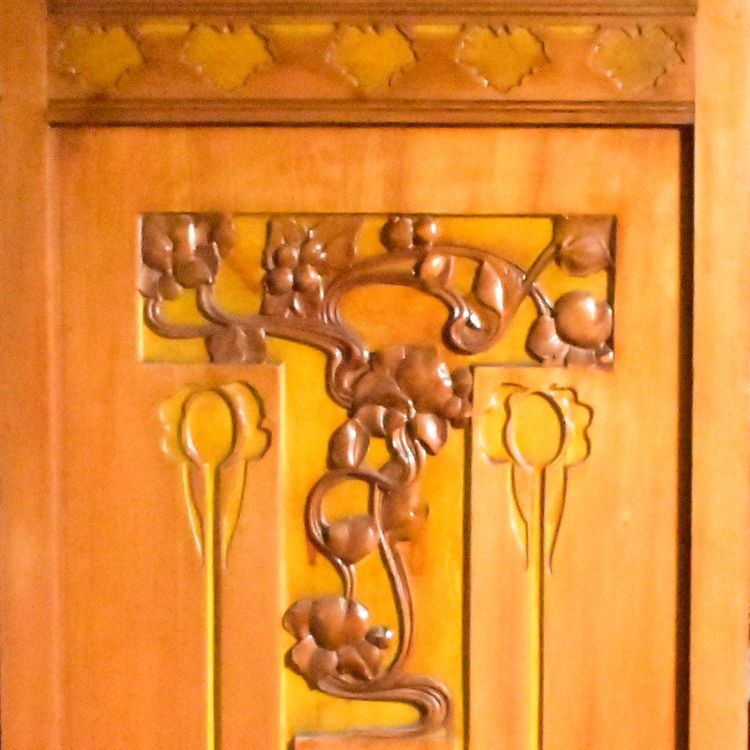 Raimondo D 'Aronco inspired Italian Art Nouveau Credenza