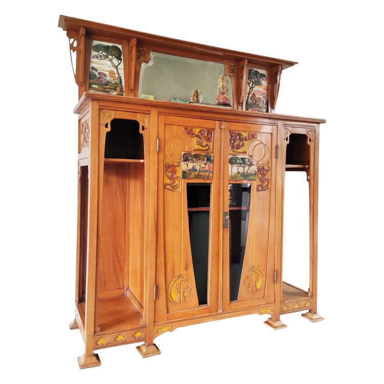 Italian Art Nouveau cabinet