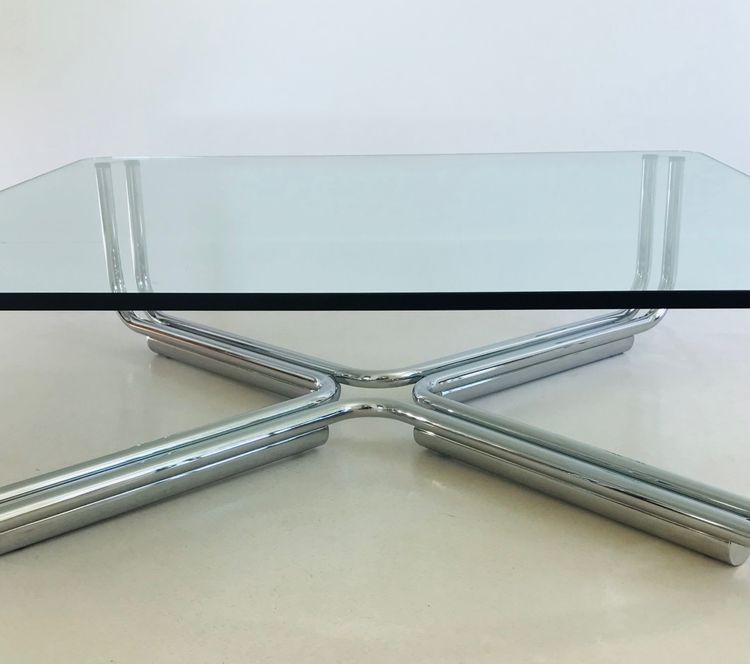 784 small model coffee table by Gianfranco Frattini for Cassina, Italy 1968