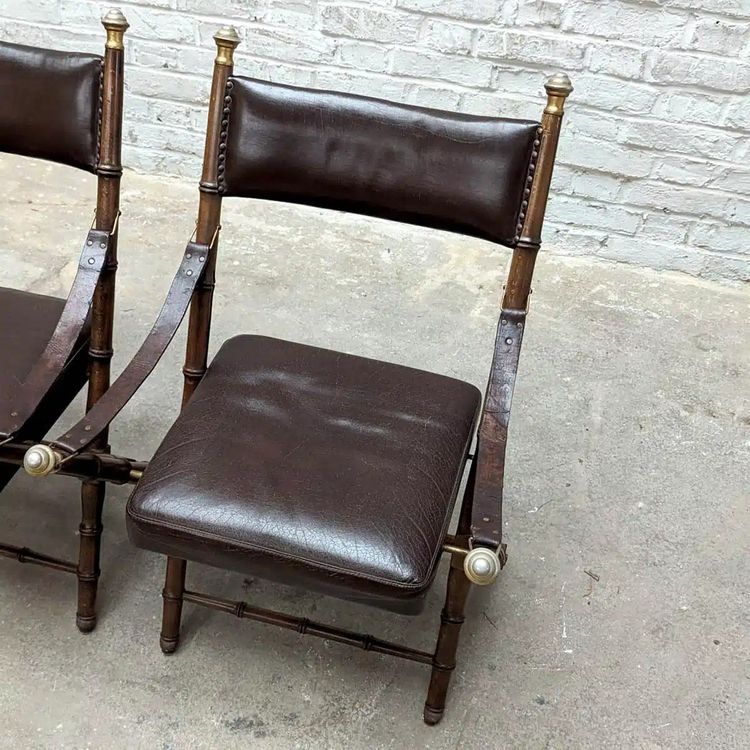 4 Empire Style Armchairs