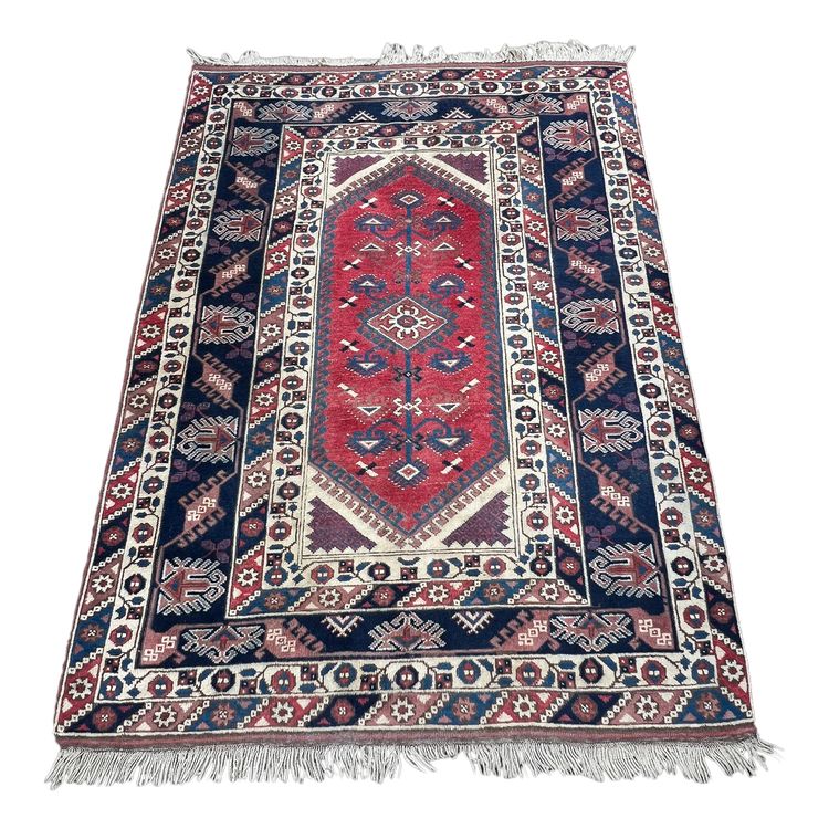 TURKISH HANDMADE KNOTTED WOOL RUG 220CM X 162CM