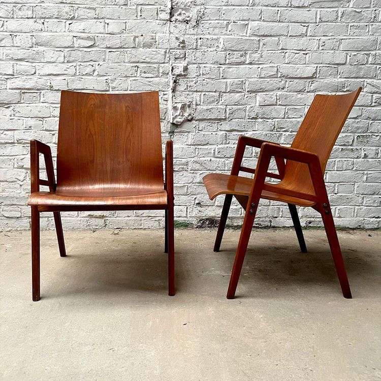 Scandinavian teak chair set