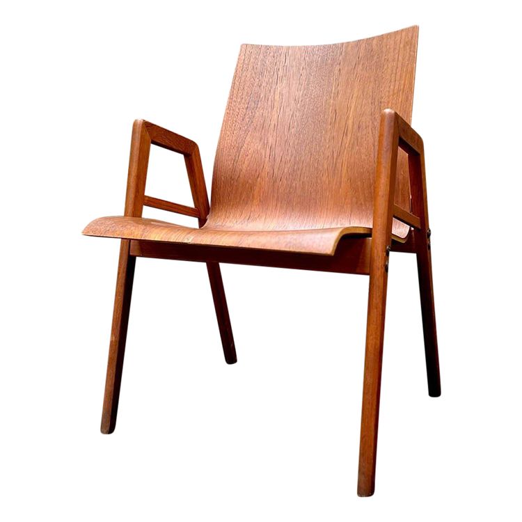 Scandinavian teak chair set