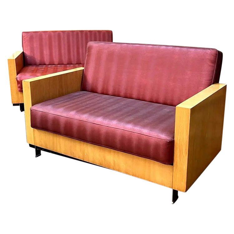 Pair of small sofas