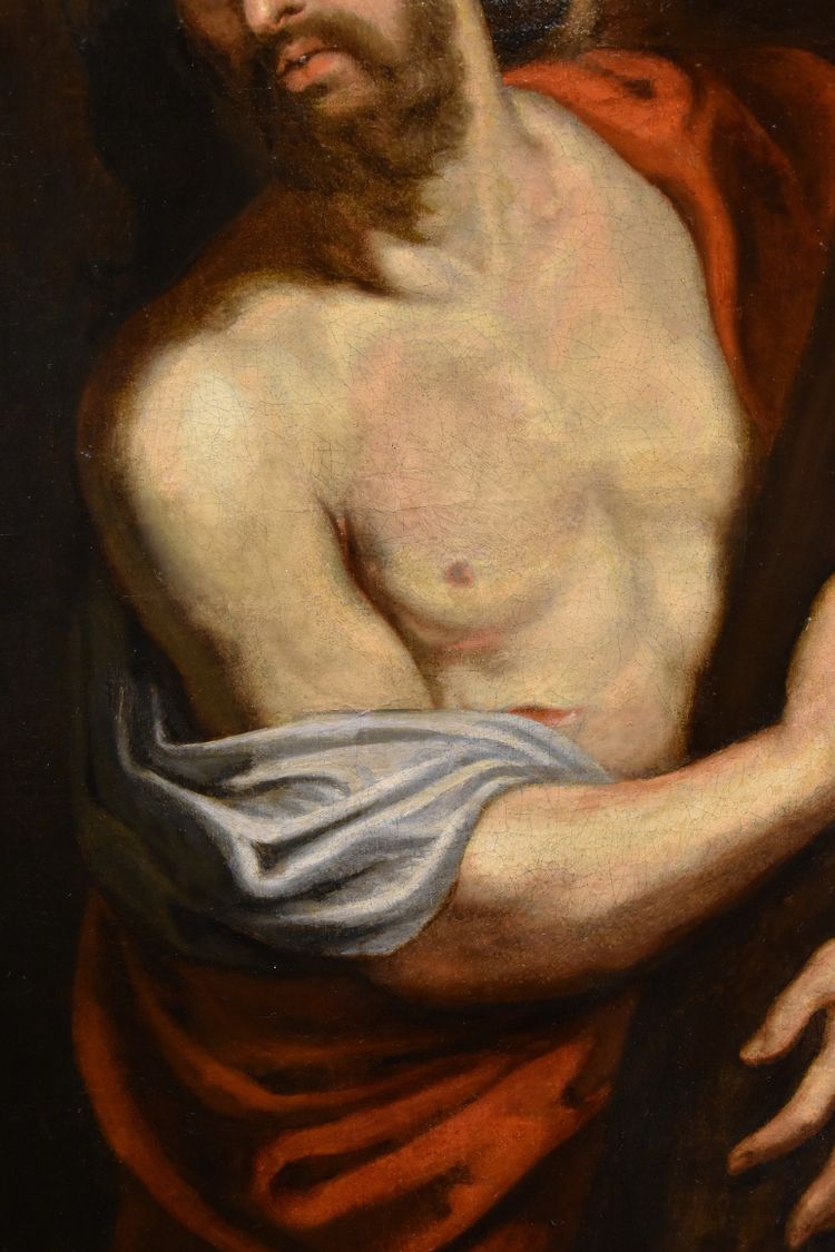 Anthoon Van Dyck (antwerp 1599 - London 1641) Workshop - Christ Carrying The Cross