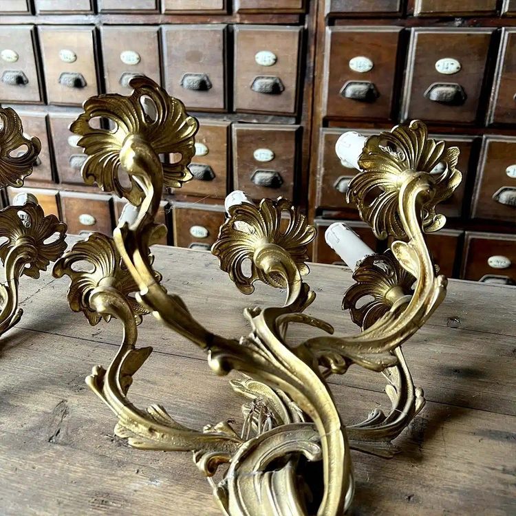 Pair of Louis XV Style Wall Lights