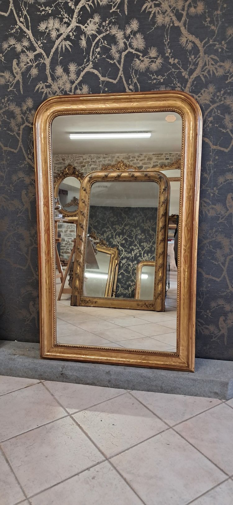 Louis Philippe period mirror 138x83.5