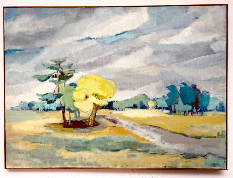 Landscape with trees