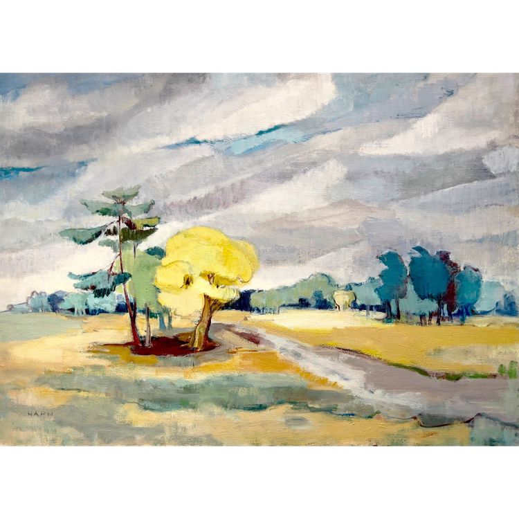 Landscape with trees