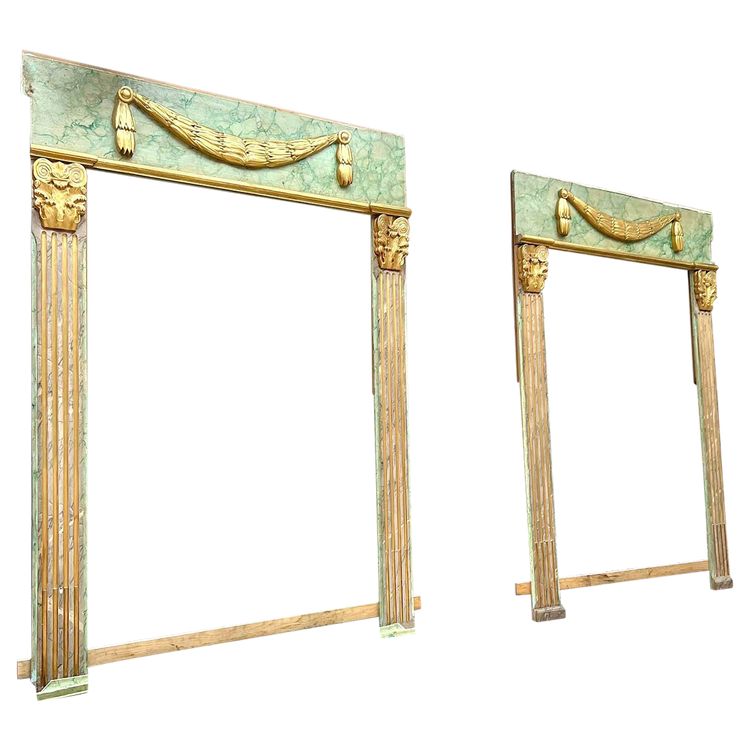 Pair of Louis XVI-style alcoves