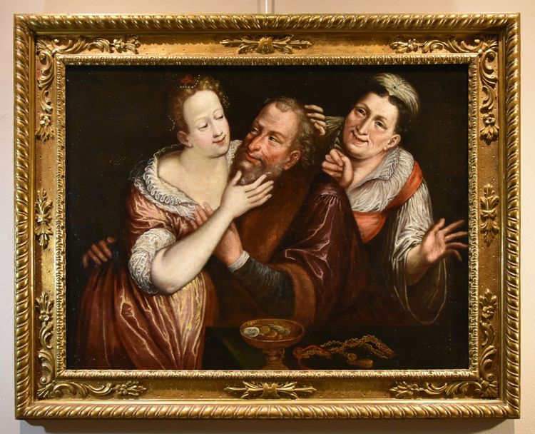 The Mismatched Couple, 17th Century Flemish School