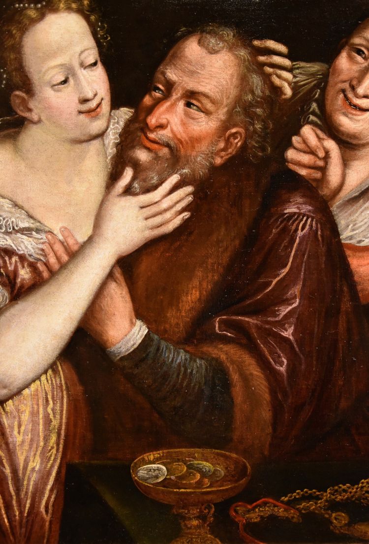 The Mismatched Couple, 17th Century Flemish School