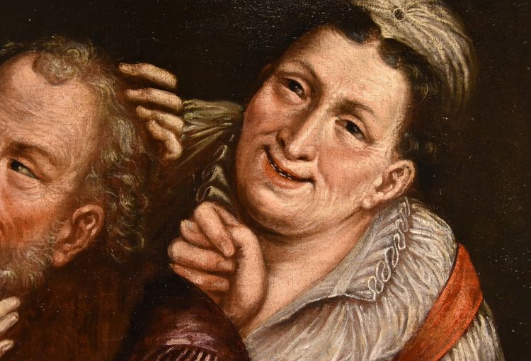 The Mismatched Couple, 17th Century Flemish School