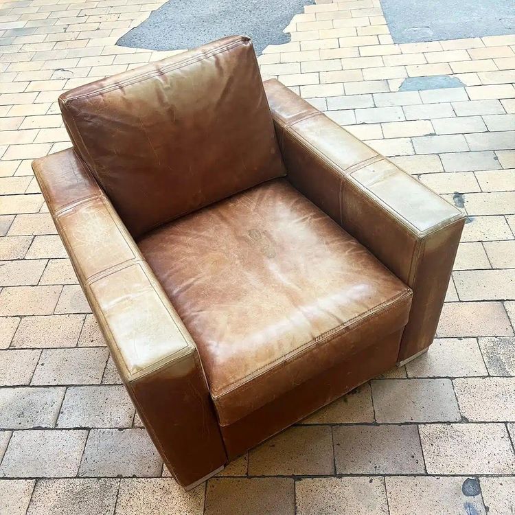 Leather Club Chair