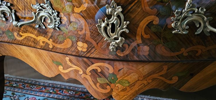 Louis XV period chest of drawers, regional work circa 1760.