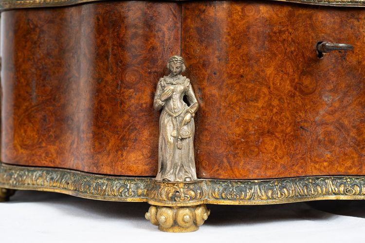 Antique jewelry box, France, 19th century.