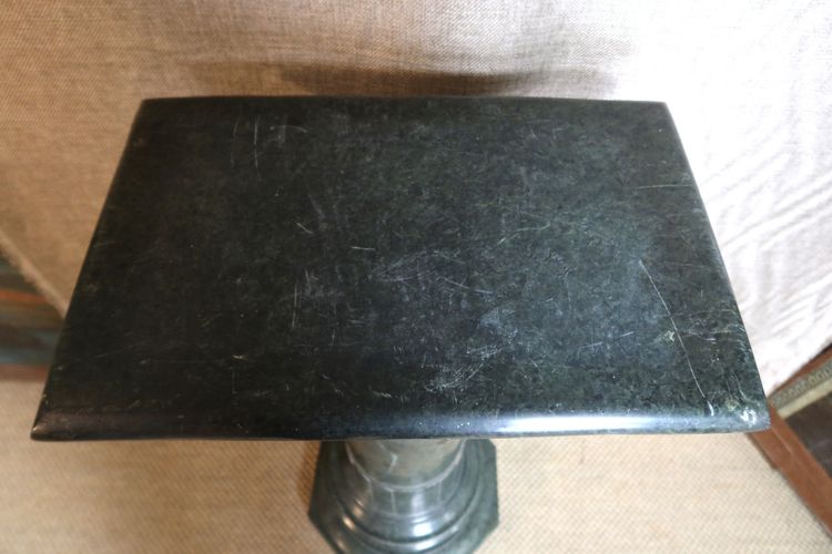 Large 19th century marble stool