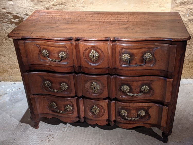 18th century crossbow chest of drawers