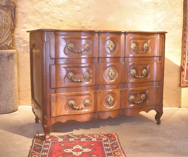 18th century crossbow chest of drawers