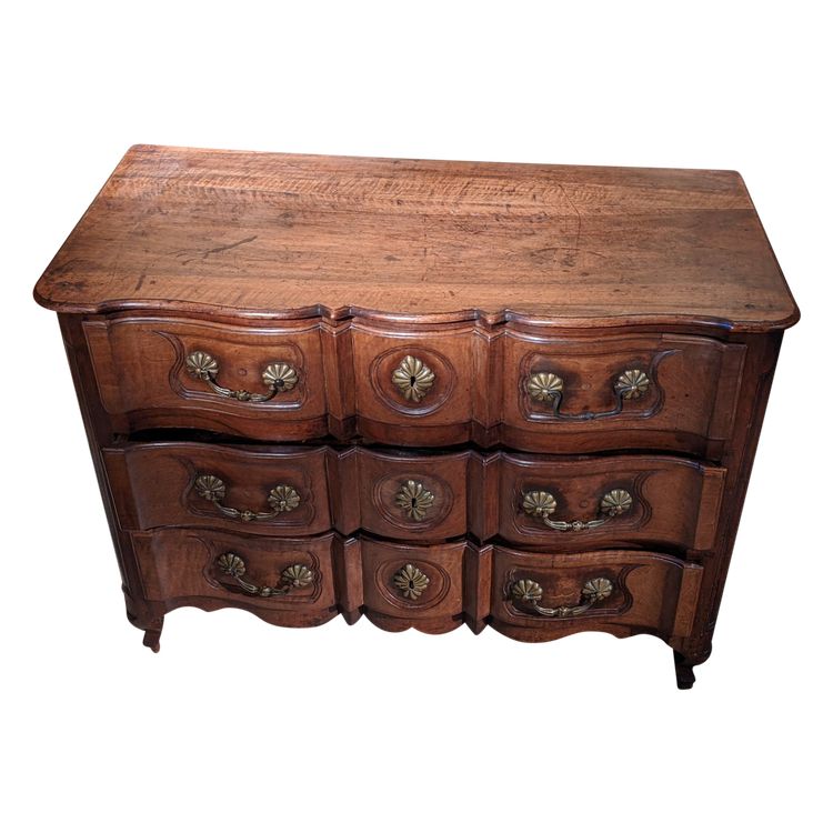 18th century crossbow chest of drawers