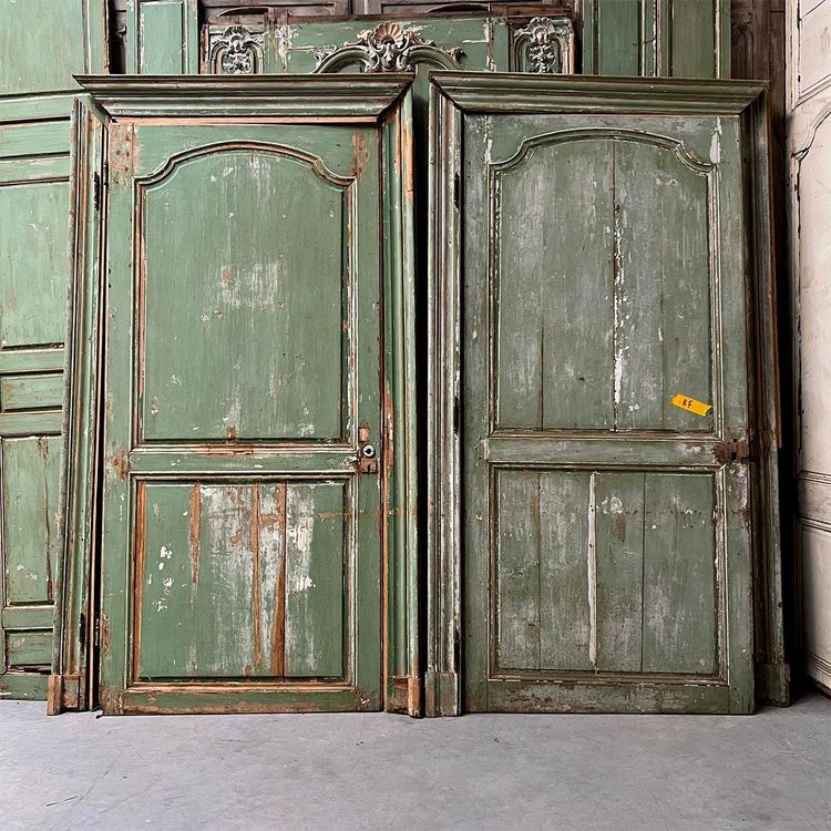 Boiserie En Chêne D’esprit Louis XV