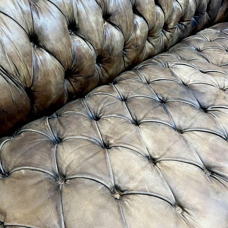 Antique Leather Chesterfield