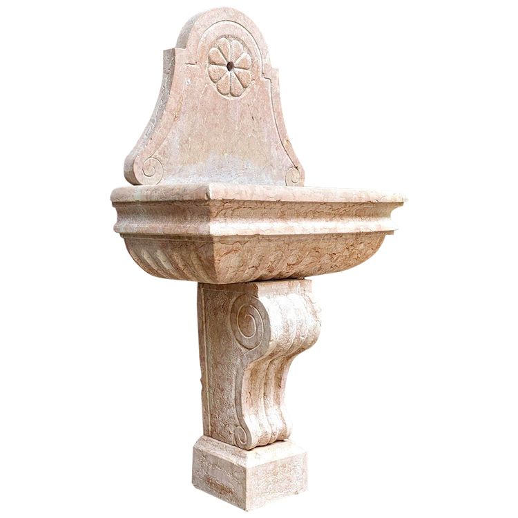 Marble Stone Fountain End of 19th Century