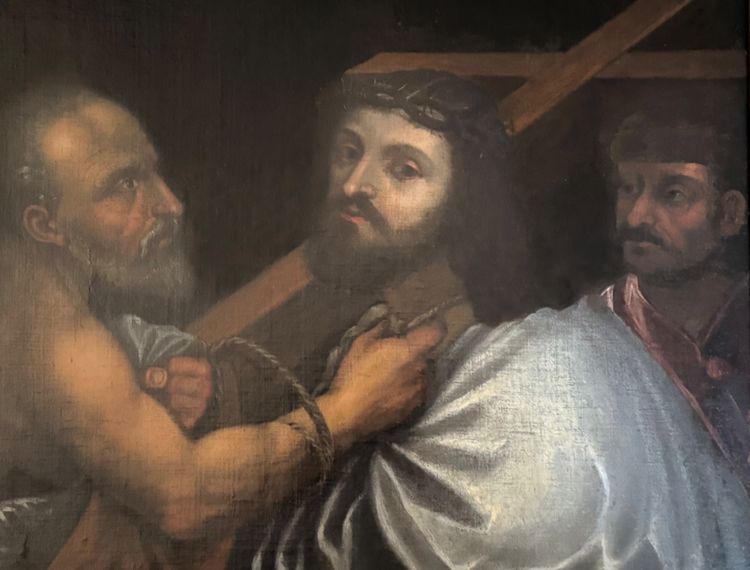 Christ in chains 17th century